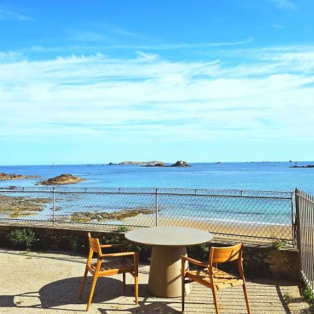 Vue Pleine Mer A La Perle Marine - La Terrasse Dinard Buitenkant foto