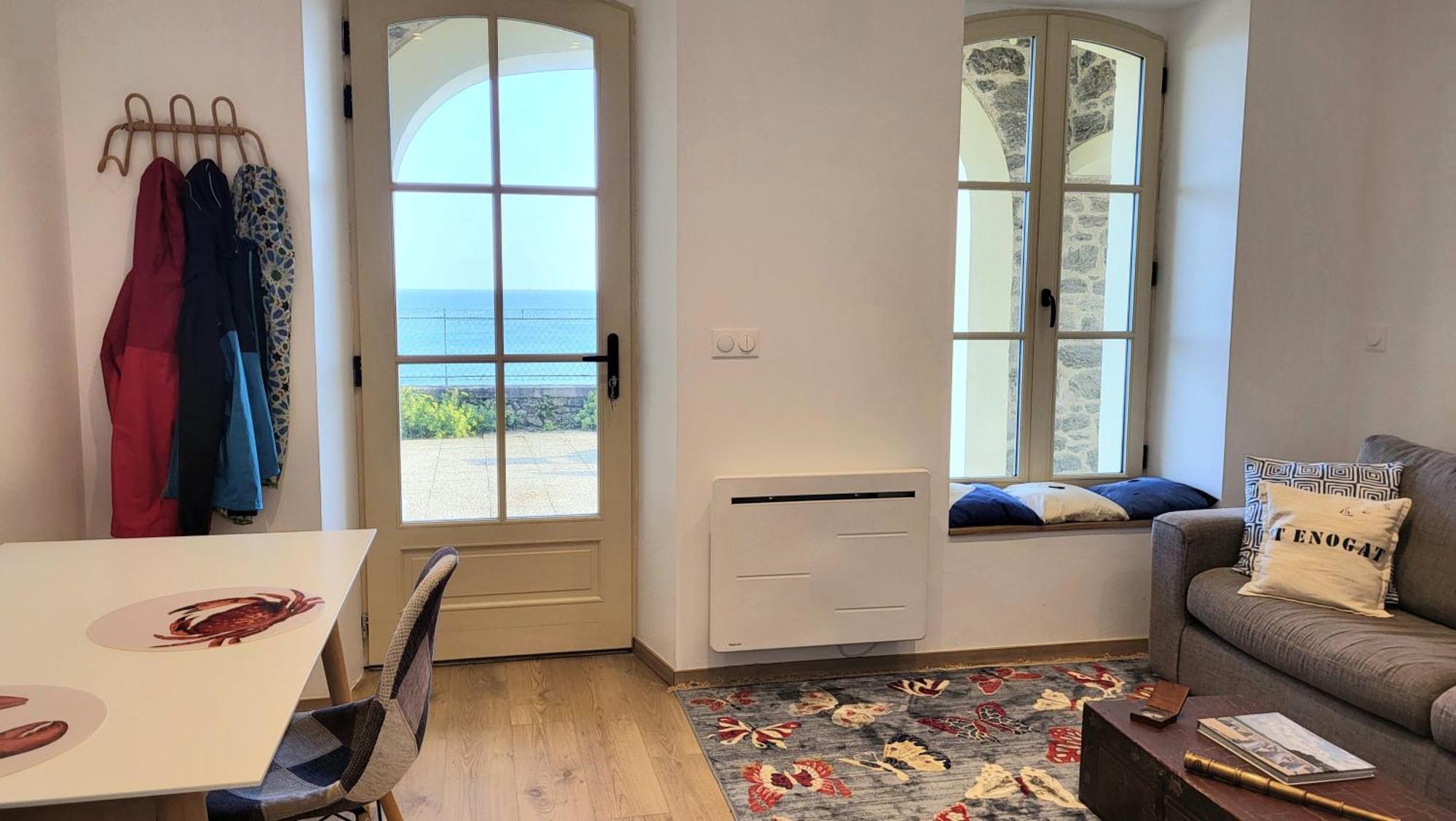 Vue Pleine Mer A La Perle Marine - La Terrasse Dinard Buitenkant foto
